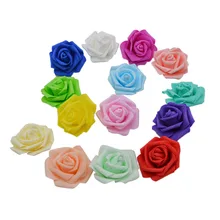 20Pcs 6cm Big PE Foam Roses Artificial Flower Heads For Wedding Party Decoration DIY Wreaths Home Decorative Craft Supplies 20Pcs 6cm Big PE Foam Roses Artificial Flower Heads For Wedding Party Decoration DIY Wreaths Home Decorative Craft Supplies