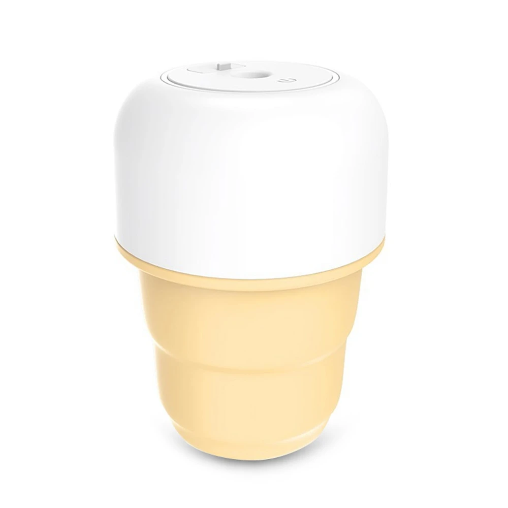 

280ML Foldable Ice Cream Lamp Humidifier USB Mini LED Humidifier Air Diffuser Purifier Atomizer For Home Office Car