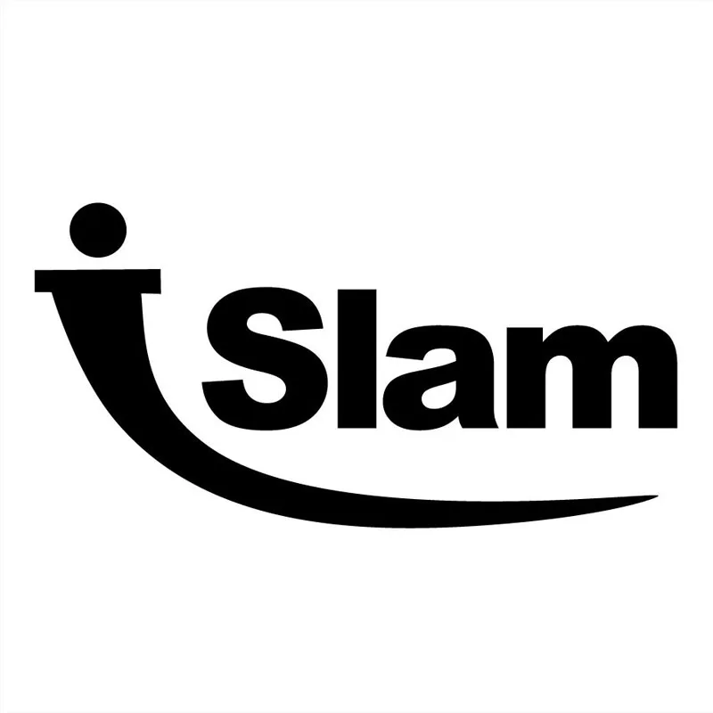 

18X8CM ISLAM Originality Vinyl Car Sticker Motorcycle Decals Black/Silver Car Accessories S8-0112
