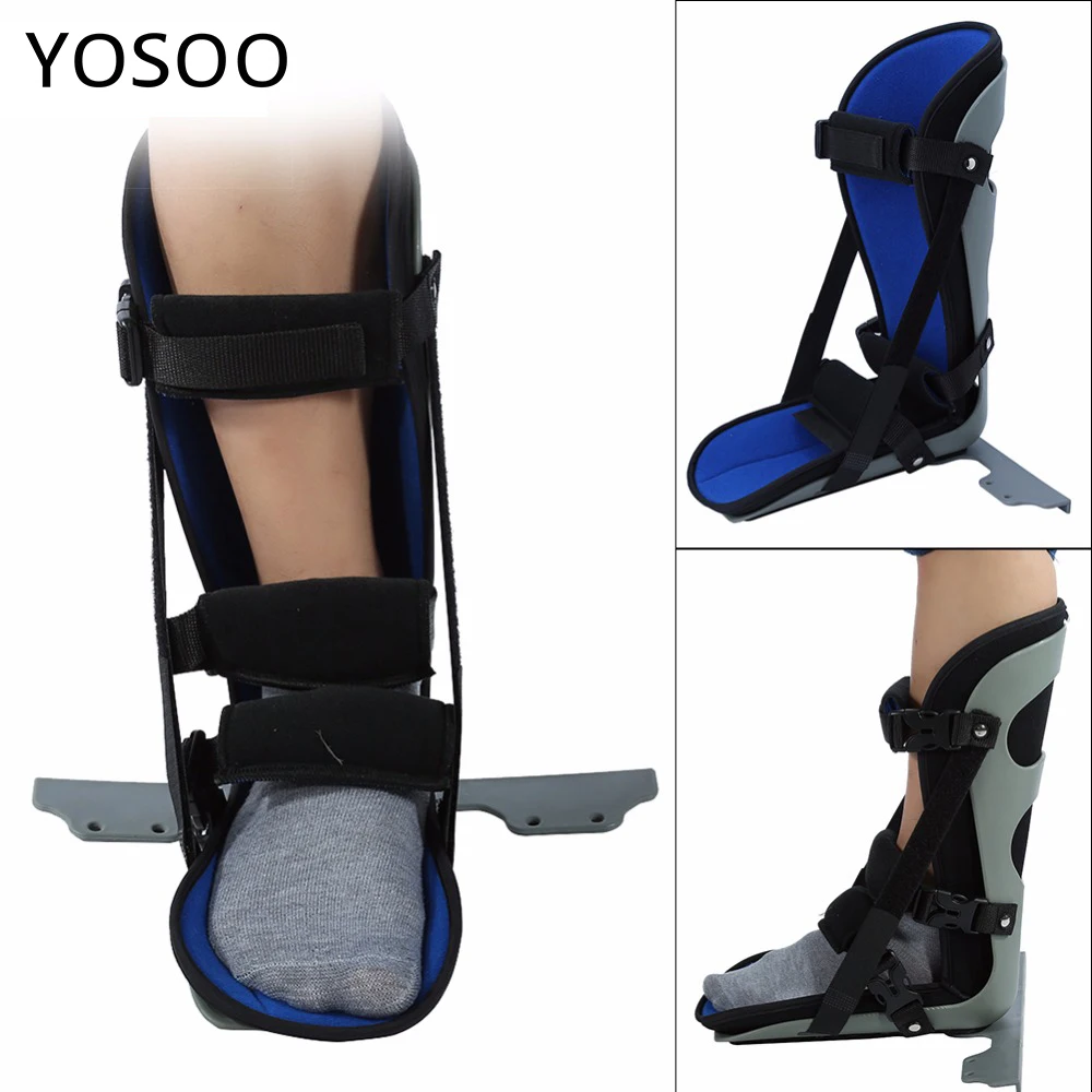 

Ankle Brace Support Foot Drop Splint Guard Sprain Orthosis Fractures Ankle Braces For First Aid Plantar Fasciitis Heel Pain