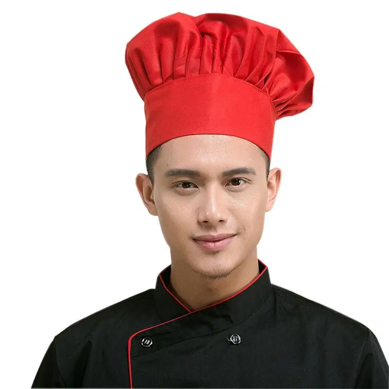 

Mushroom Style Kitchen Restaurant Hat Chef Cap Cook Cap