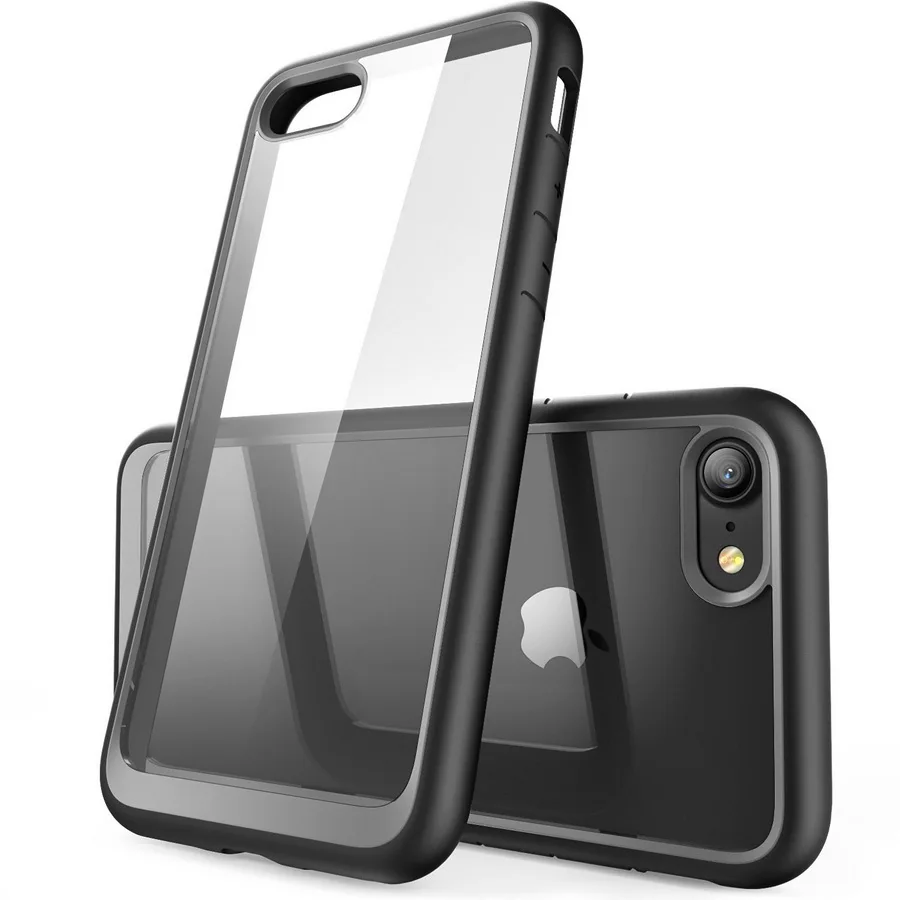 For iPhone 8 Case Cover Hybrid Rugged Shockproof Armor Case For iPhone 7 Plus 8 Plus XS Max XR X S 6 6s Plastic Slim Shell EEMIA