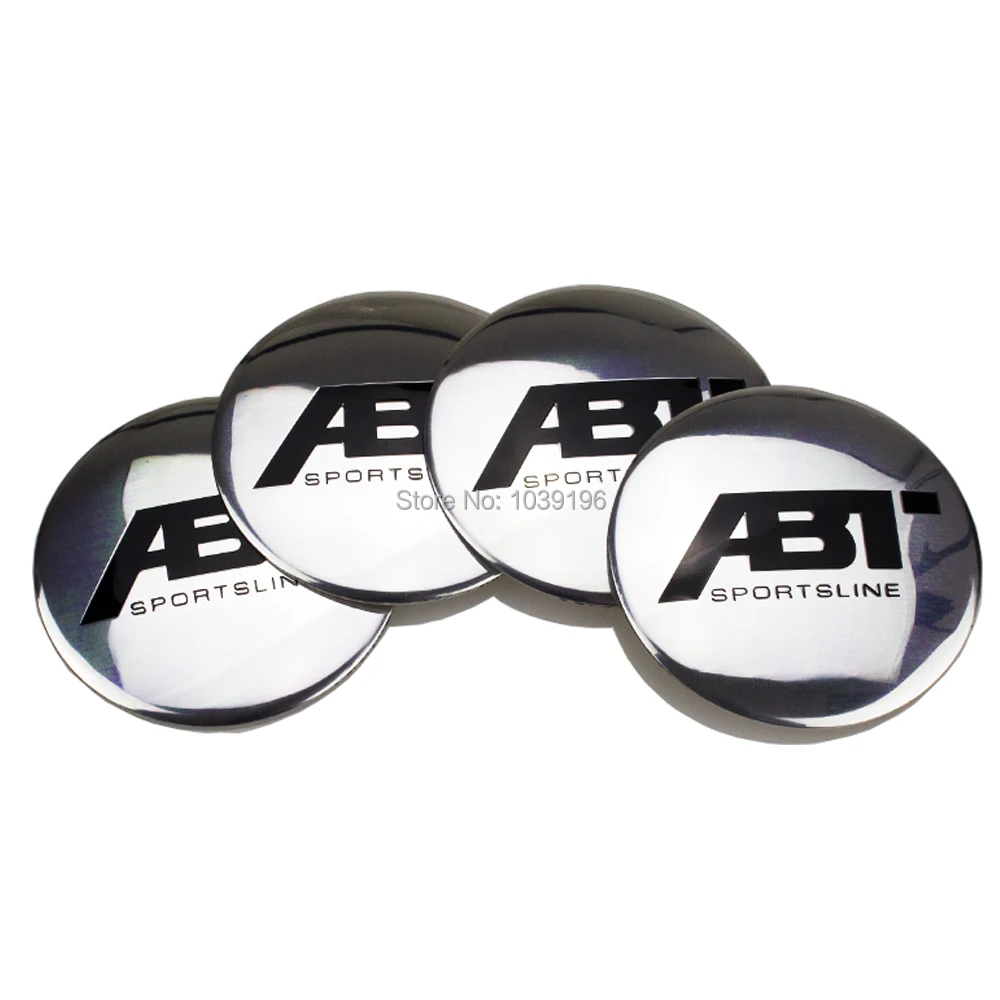 4xCarStyling3DMetalAluminiumAlloyWheelCenterCapStickers