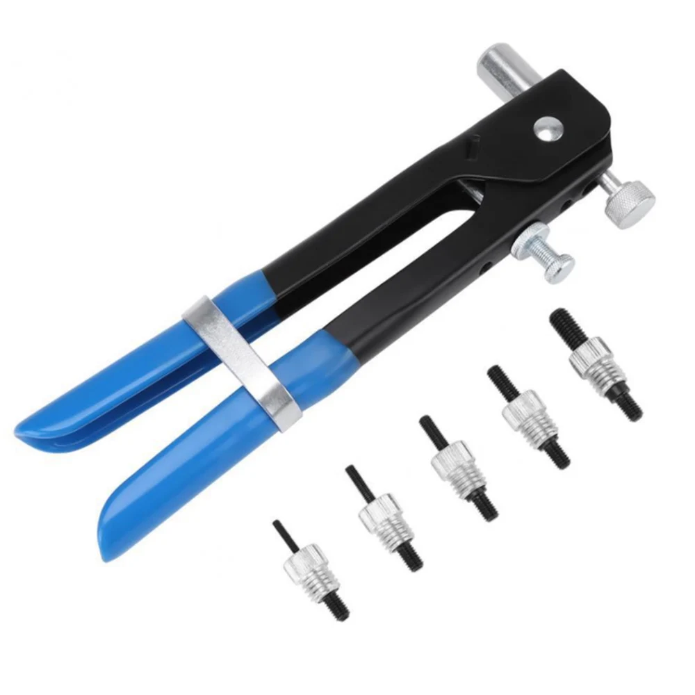 

Blind Rivet Gun Heavy Duty Nut Threaded Insert Hand Riveting Kit M3-M8 Rivet Nuts Nail Gun Household Repair Tools