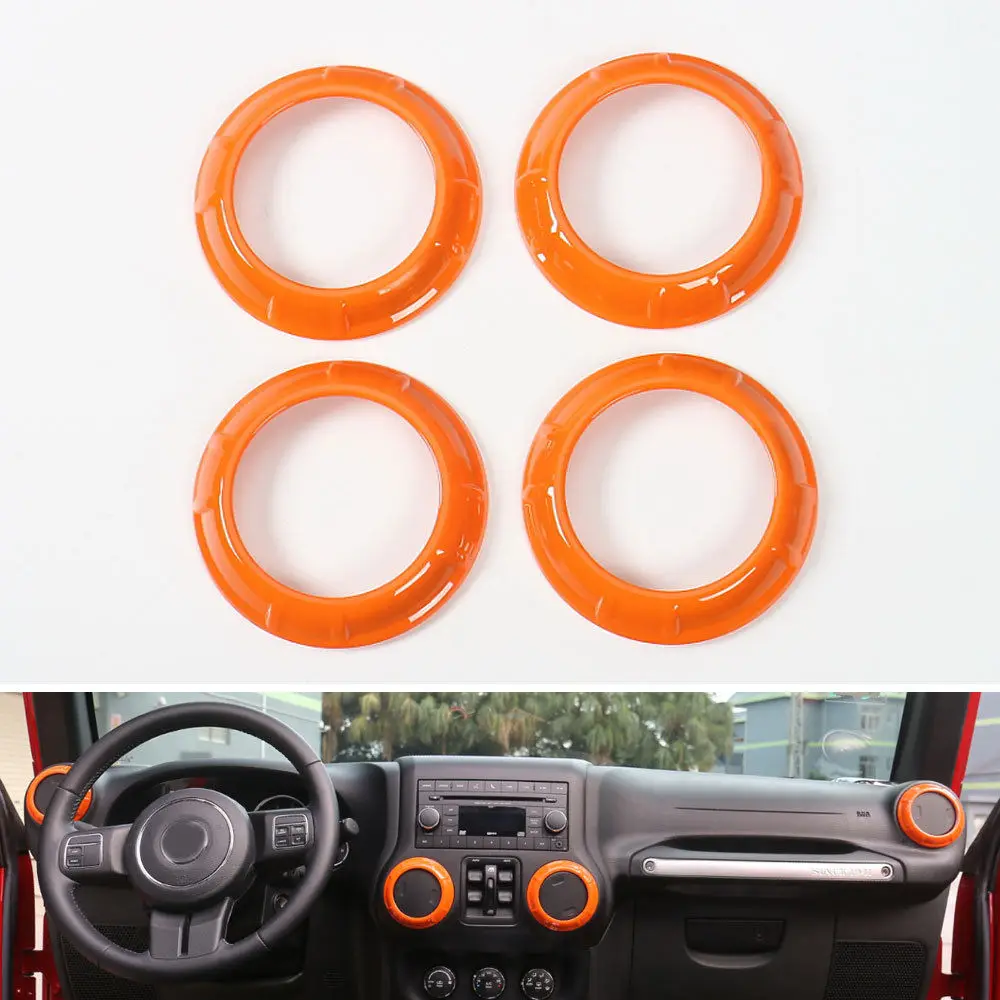 Opall ABS Interior Parts Decoration Door Sound Speaker Audio Ring Dashboard Air Vent Frame Outlet Steering Wheel Buttons Sequins Steering Wheel U-Shaped Door Cover for Jeep Renegade 2015-2018 31PCS Opall ABS Interior Parts Decoration Door Sound Speaker Audio Ring Dashboard Air Vent Frame Outlet Steering Wheel Buttons Sequins Steering Wheel U-Shaped Door Cover for Jeep Renegade 2015-2018 31PCS