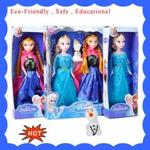 Doll Toys Gift For Girls Baby Kids Children Lovers Olaf Princess Fever Bonecas Princesa Elsa e