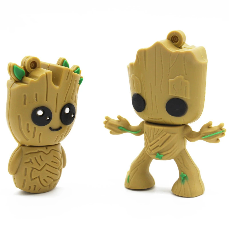 cartoon Super hero Tree man pen drive usb flash drive 4GB 8GB 16GB 32GB 64GB pendrive usb 2.0 flash memory stick Creative Gift (7)