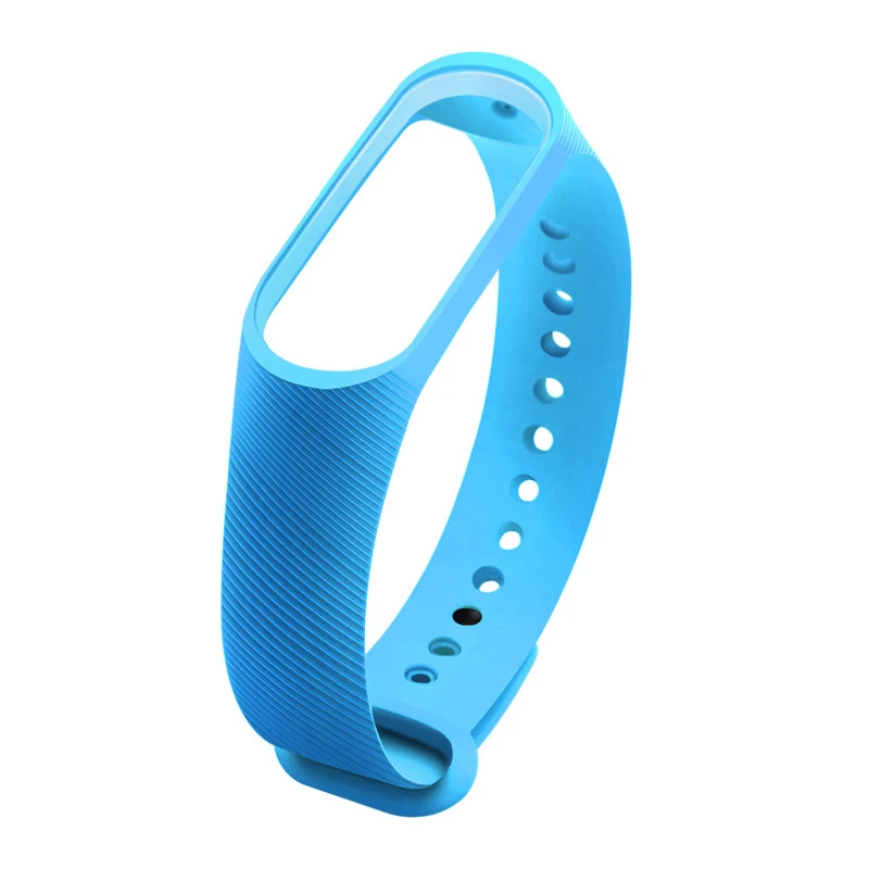 Браслет для Xiaomi Mi Band 3 спортивный ремешок силиконовый часов аксессуары браслет
