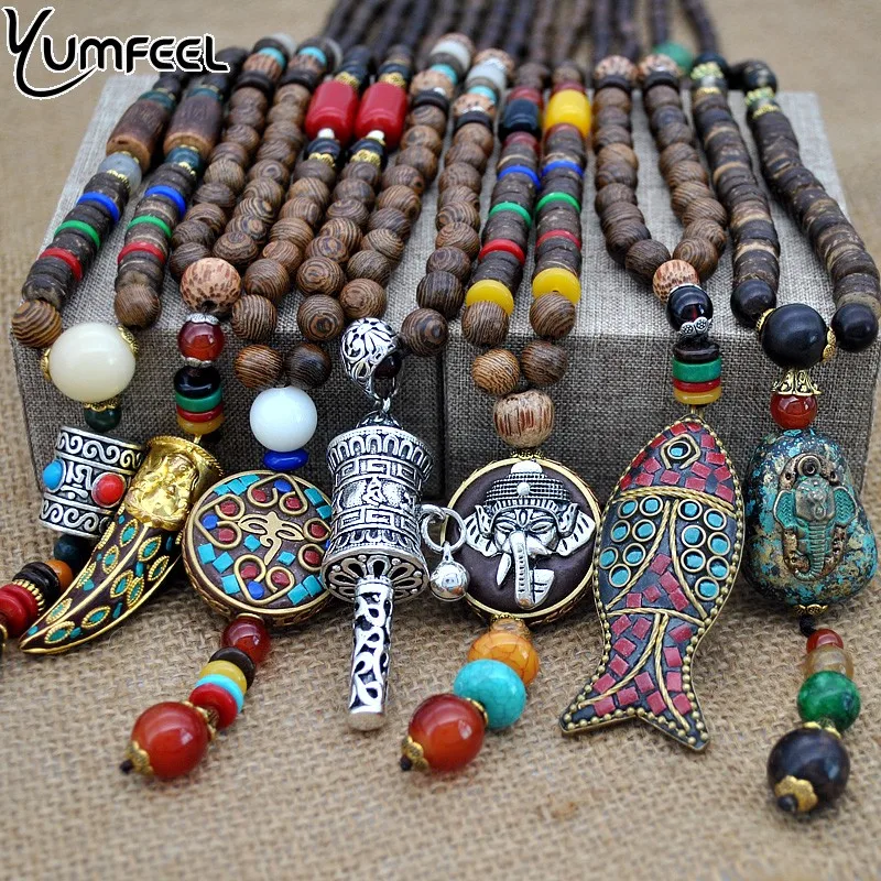 yumfeel handmade nepal necklace