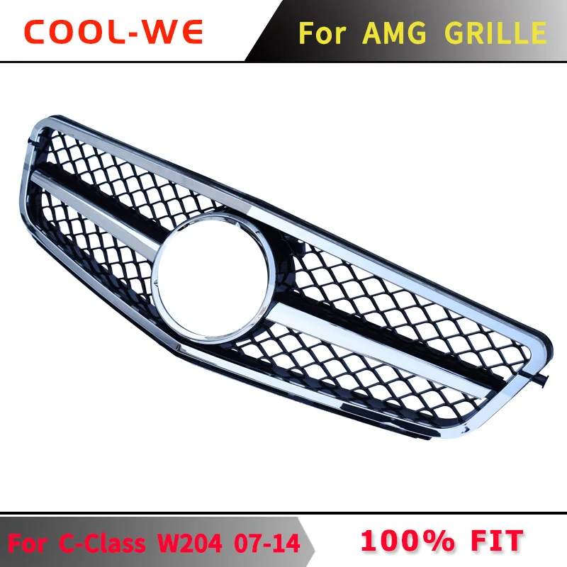 

W204 for Mercedes Benz 2007-2014 C CLASS A GTR Raing Grill c180 c200 c230 c250 c280 c300 c350 c63