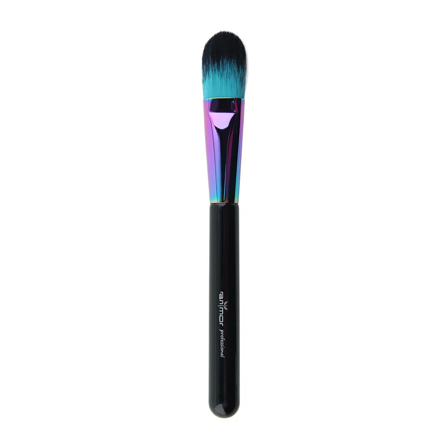 

2019 Anmor Colorful Foundation Brush with Top Quality Professional Makeup Brushes for Liquid/Cream Cosmetics Pinceaux Maquillage