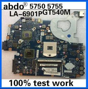 

abdo P5WE0 LA-6901P motherboard for ACER 5750 5755 5750G 5755G notebook motherboard PGA989 HM65 GPU GT540M DDR3 100% test work