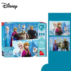 Disney 214 шт. игрушка-головоломка ледяная Снежная принцесса София два в одном детские головоломки Развивающие игрушки