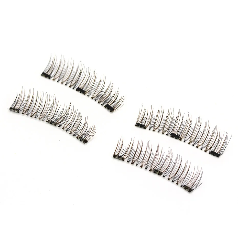 

3D Magnetic Eyelashes on the magnet False Eyelashes Magnetic Eyelashes Soft Natural ThickerReusable Fake eyelashes Extensions