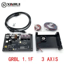 150 w/300 w GRBL ЧПУ гравировальный станок, 3 оси контроля, лазерная гравировка машины доска usb-порт с воздушным охлаждением чехол