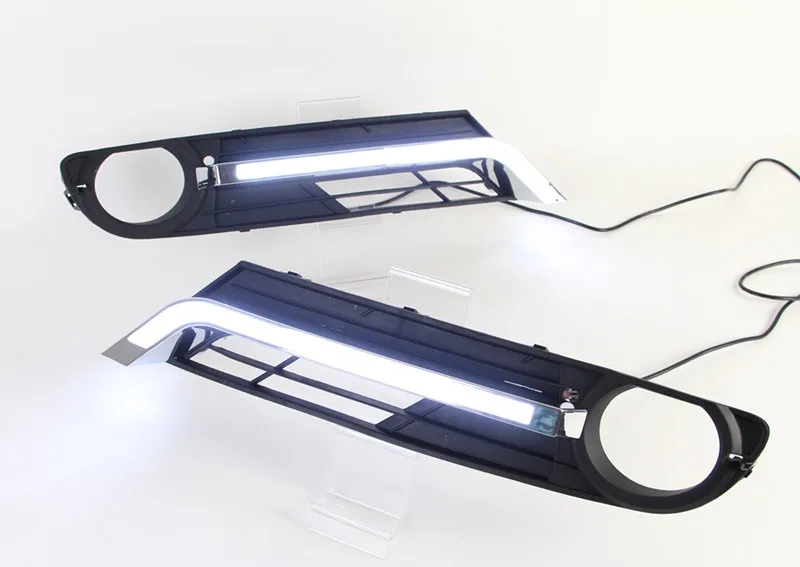 12V Car LED DRL LED Daytime Running Light Fog Lamp For BMW F30 F35 New