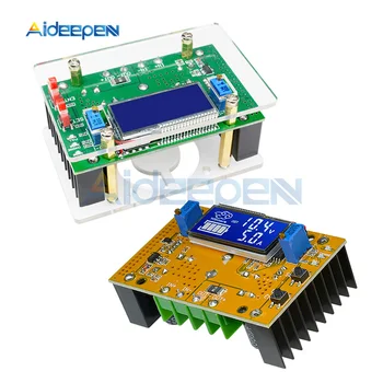 

10A LCD Dual Display DC-DC Adjustable Step-down Power Supply Module Buck Converter Regulator Transformer With Transparent Case