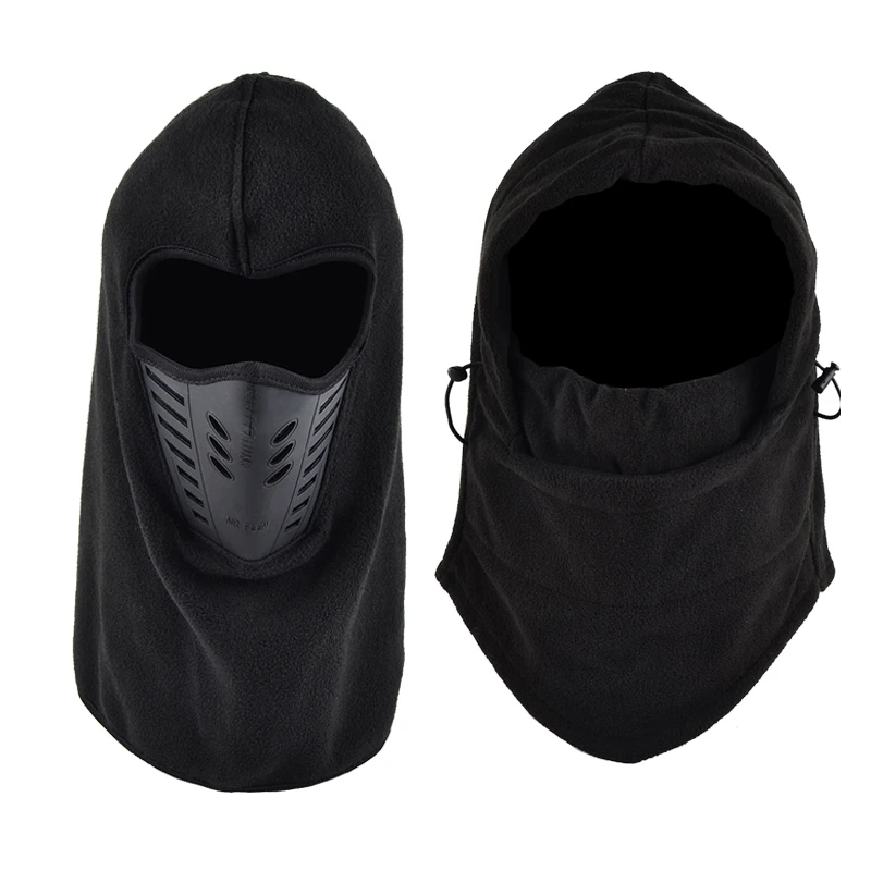 

H2CNC Thermal Fleece Neck Warm Balaclava Skin Full Face Mask Cap Protector For Adult Motorcycle Riding Cyclelist Outdoors Sport