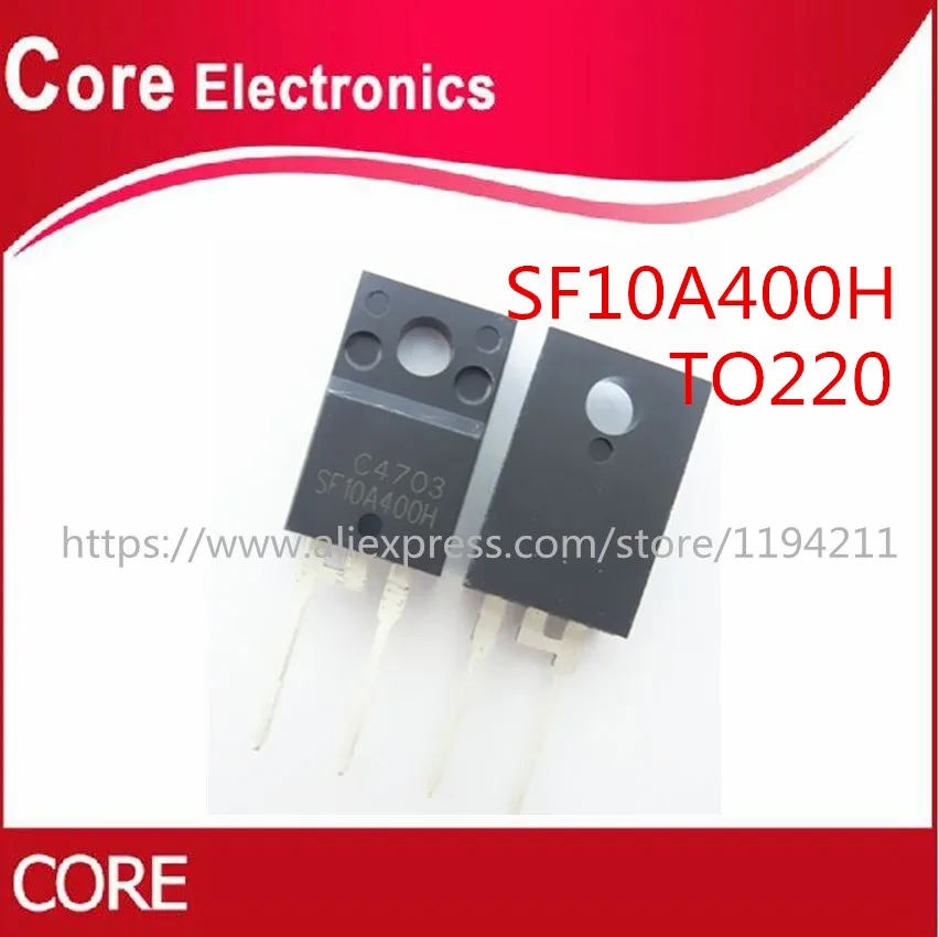 10pcs SF10A400H TO 220F SF10A400 TO220 new|Интегральные схемы| |