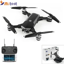 Mitoot-Dron plegable con cámara HD y WiFi, cuadricóptero de radiocontrol con tiempo de vuelo de 18 minutos, JD-20S JD20S