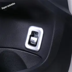 Lapetus Нижняя отделка багажного отделения кнопка переключатель Крышка отделка подходит для Mercedes Benz C Class W205 2015-2019 ABS/аксессуары интерьер
