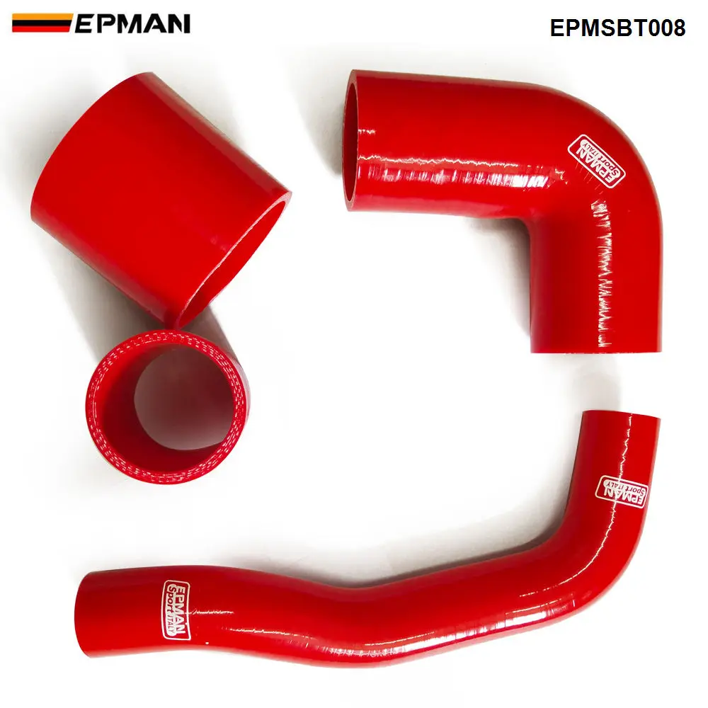 

Racing Silicone Radiator Intercooler Turbo Top Y- Pipe Hose kit For Subaru WRX STi 04-07 (4pcs) EPMSBT008