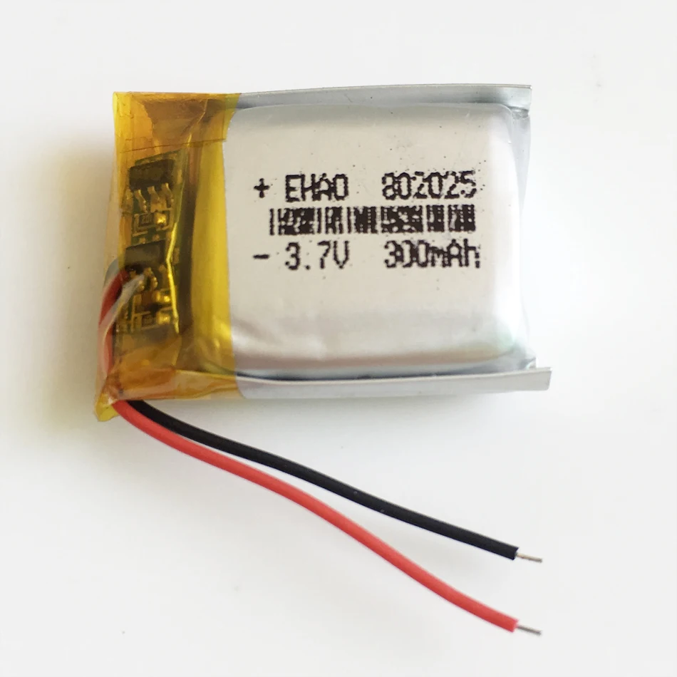Литий полимерная аккумуляторная батарея 3 7 В 300 мА · ч 802025 для Mp3 bluetooth GPS DVD камеры
