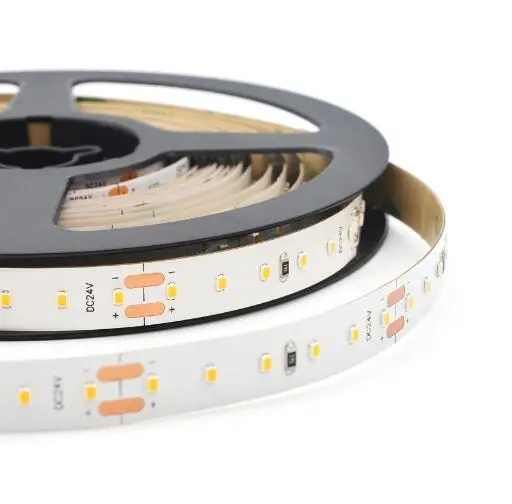Бесплатная доставка высокий CRI 90 + SMD2216 Светодиодная лента 24vdc 5 метров 600