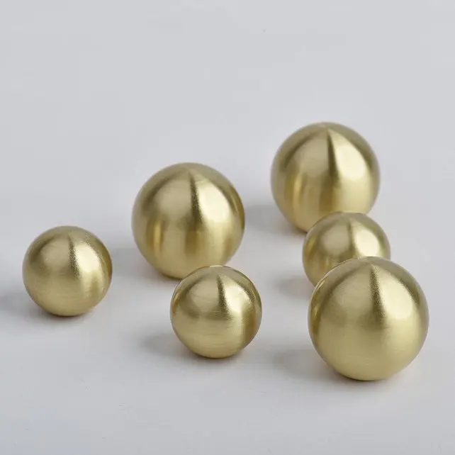 Retro Ball Knobs Brass Dresser Knobs Pulls Drawer Pulls Handles Door Knob Handle Rustic