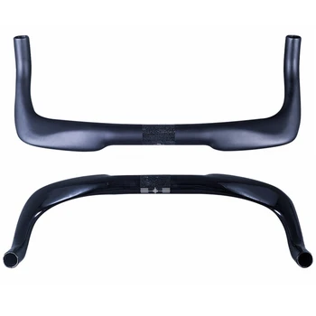

Ultralight 165g Full Carbon Fiber Bicycle TT Handlebar 380/400/420/440/460mm Cycling Road Parts 31.8mm Matte/Gloss Black