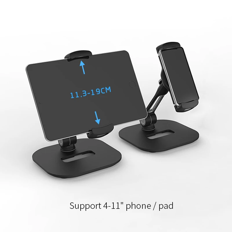  LARICARE Aluminum Car Tablet Phone Stand Champ Holder  Desk Adjustable Tablet Support Stand Holder 