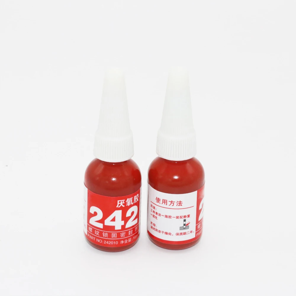 

2 piece 242 Glue Screw Glue Blue Glue Anaerobic Adhesive for rc plane model