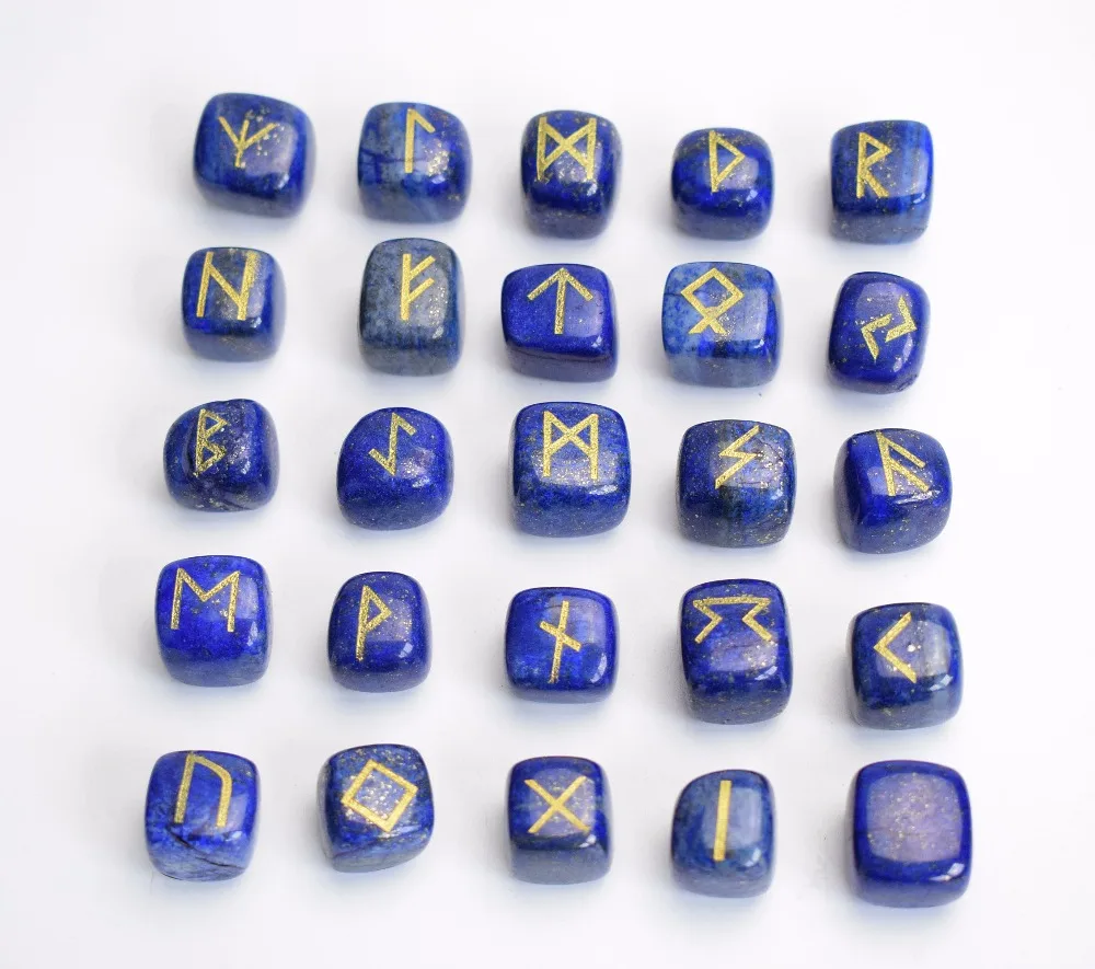 Lapis Lazuli Rune Stones (1)