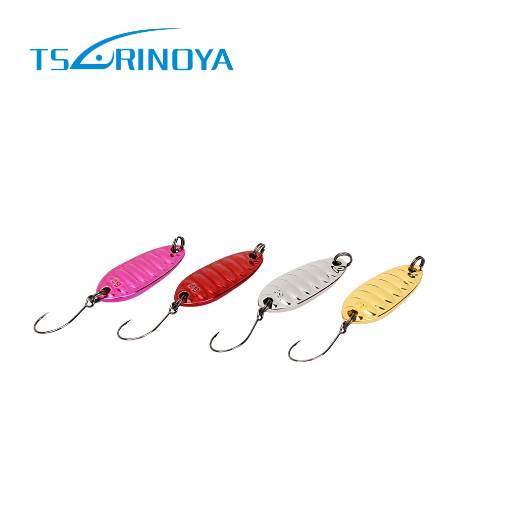 Tsurinoya Fishing Lure 2pcs Pure Copper Material Jigging Spoon 2g/3g/5g Isca Artificial Pesca Bait Jig Lures Super Hard |