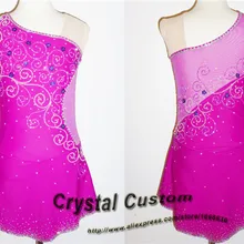 Платья для фигурного катания для девочек элегантное Новое Брендовое соревнование Фигурное катание на льду платье для детей DR3520