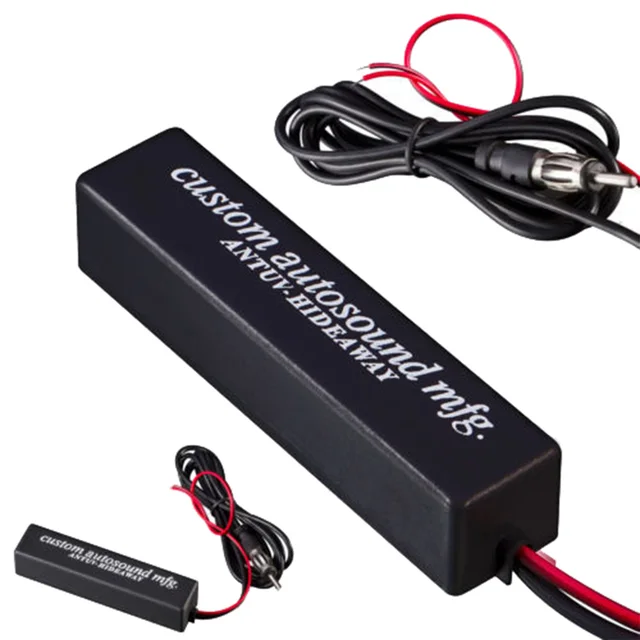 Car Amplifier Hidden Antenna Radio AM FM Signal Reception Amplifier Amp