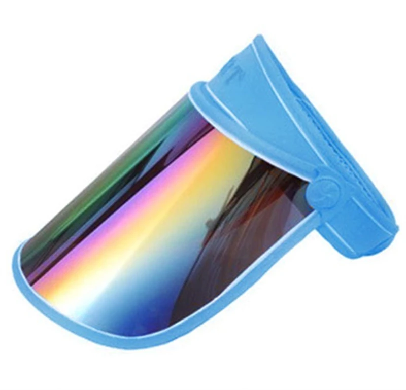 

HIRIGIN Unisex Summer Sun Visor UV Protection Casual Plastic Hat Sunscreen Cap Sunhat
