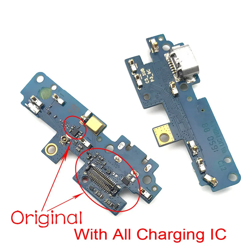 Док-разъем Micro USB зарядное устройство зарядный порт гибкий кабель зап. Части для соединительной платы для Xiaomi Redmi 4X4 Pro - Цвет: Redmi 4 - Original