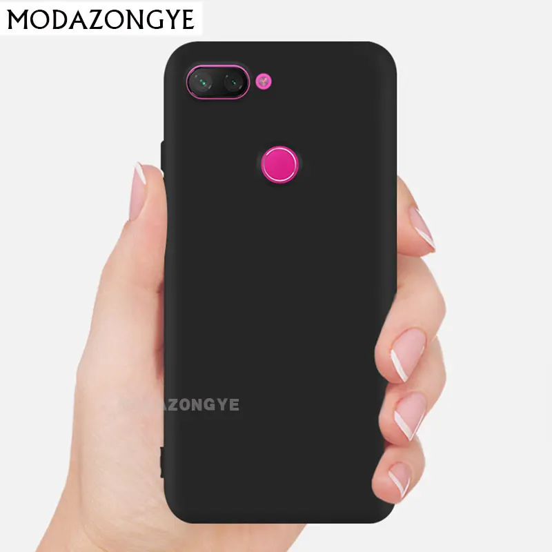Для Xiaomi Mi 8 Lite чехол силиконовый ТПУ для телефона lite Mi8 SE Mi8SE Mi8lite мягкая задняя