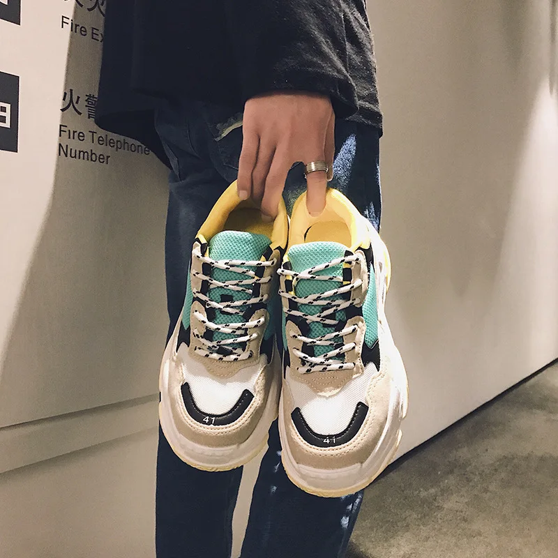 Мужские кроссовки Сезон осень Кроссовки Zapatillas Deportivas Hombre Дышащая повседневная