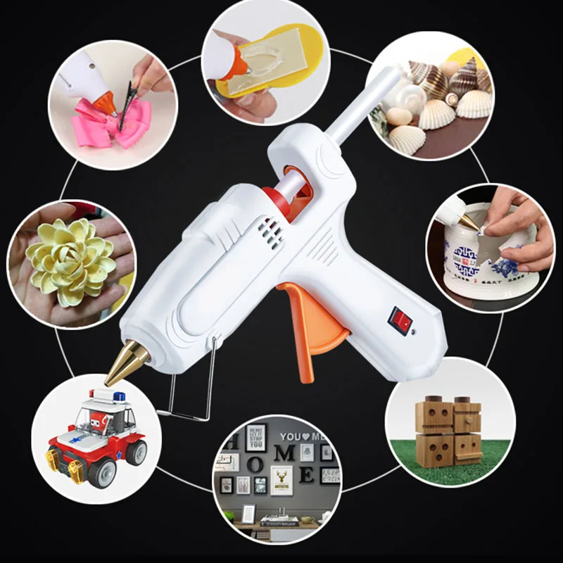 30W 110V-240V hot Melt Glue Gun With 7MM*200MM Glue Sticks DIY Thermo Mini Adhesive Glue gun Repair Heat Tools 30W 110V-240V hot Melt Glue Gun With 7MM*200MM Glue Sticks DIY Thermo Mini Adhesive Glue gun Repair Heat Tools