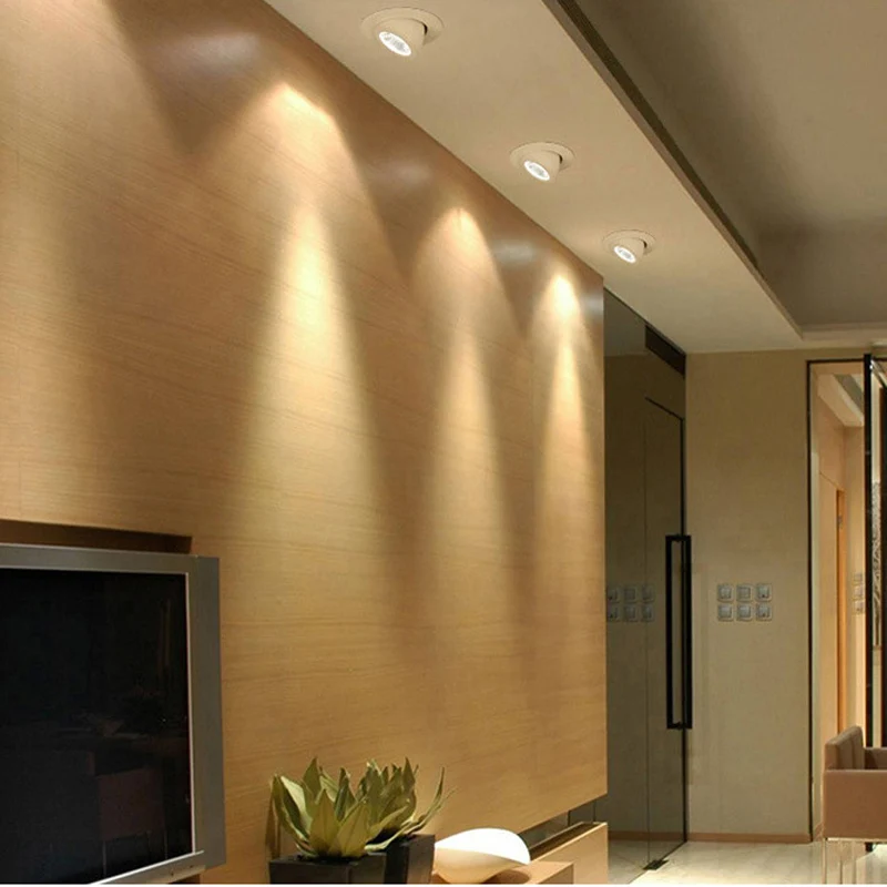 360degrees Adjustable Recessed Led 