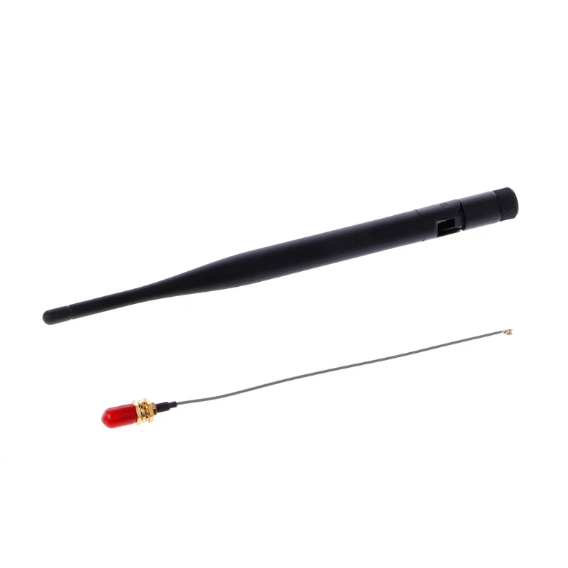 

RP-SMA Male 868 MHz 5dBi Wireless Antenna +15cm RP SMA Female to IPX 1.13 Cable