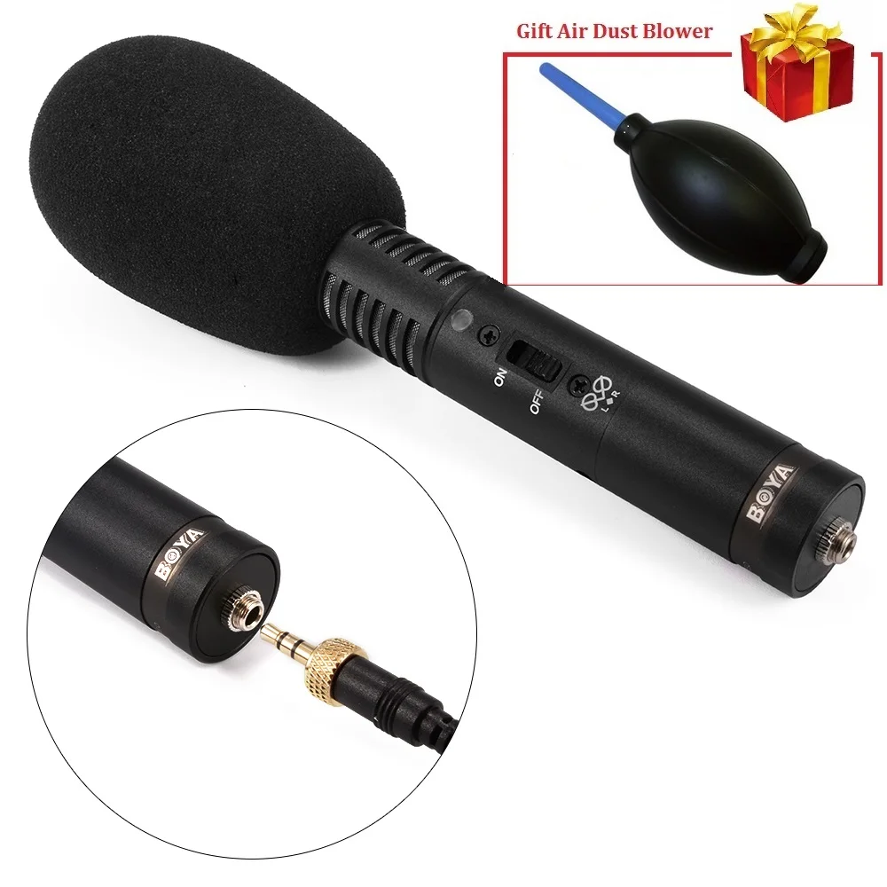 BOYA BY-PVM50 Stereo Microphone Condenser Video