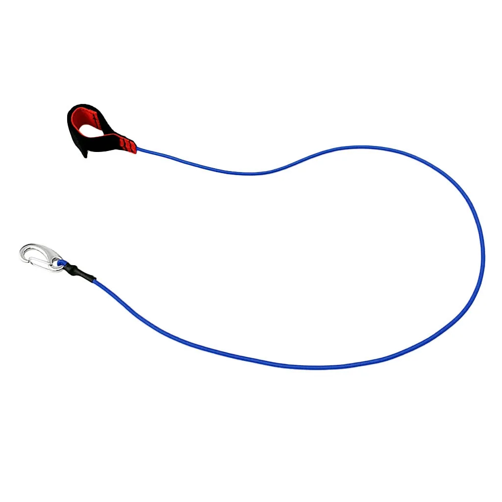 Kayak Canoe SUP Paddle Leash Surfboard Rope Safety Tether Rowing Boat Fishing Rod Holder Lanyard Carabiner Hook Paddle Board
