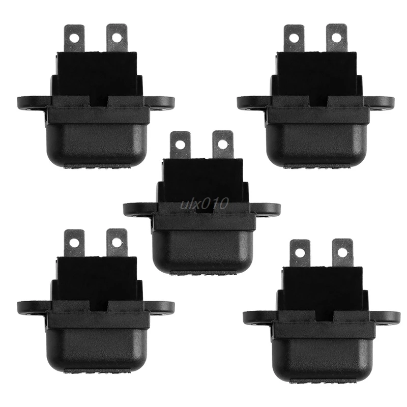 5 piezas 30A Amp Auto Blade estándar Fuse Holder Box para coche barco camión con cubierta Aug Dropship