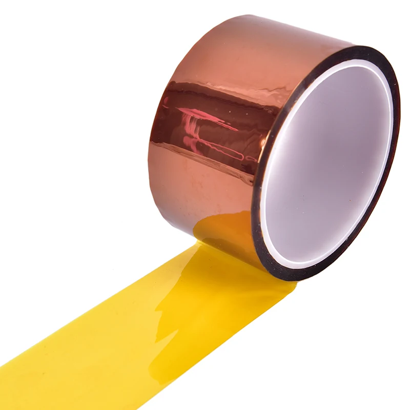 

High Temperature 1PCS 50MM x 30Meter One-side Self-adhesive Heat Resistant Polyimide Tape