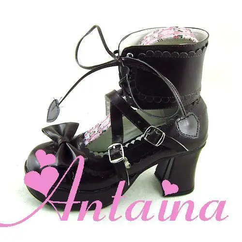 Princess sweet lolita gothic lolita shoes custom lolita