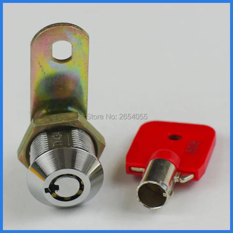 Buy 10 pcs 17mm brass pin tubular cam lock metal