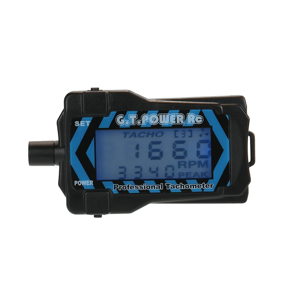 

G.T.POWER RC Digital Professional Tachometer Revolution Meter for RC Aircraft Helicopter Quadcopter RC Parts